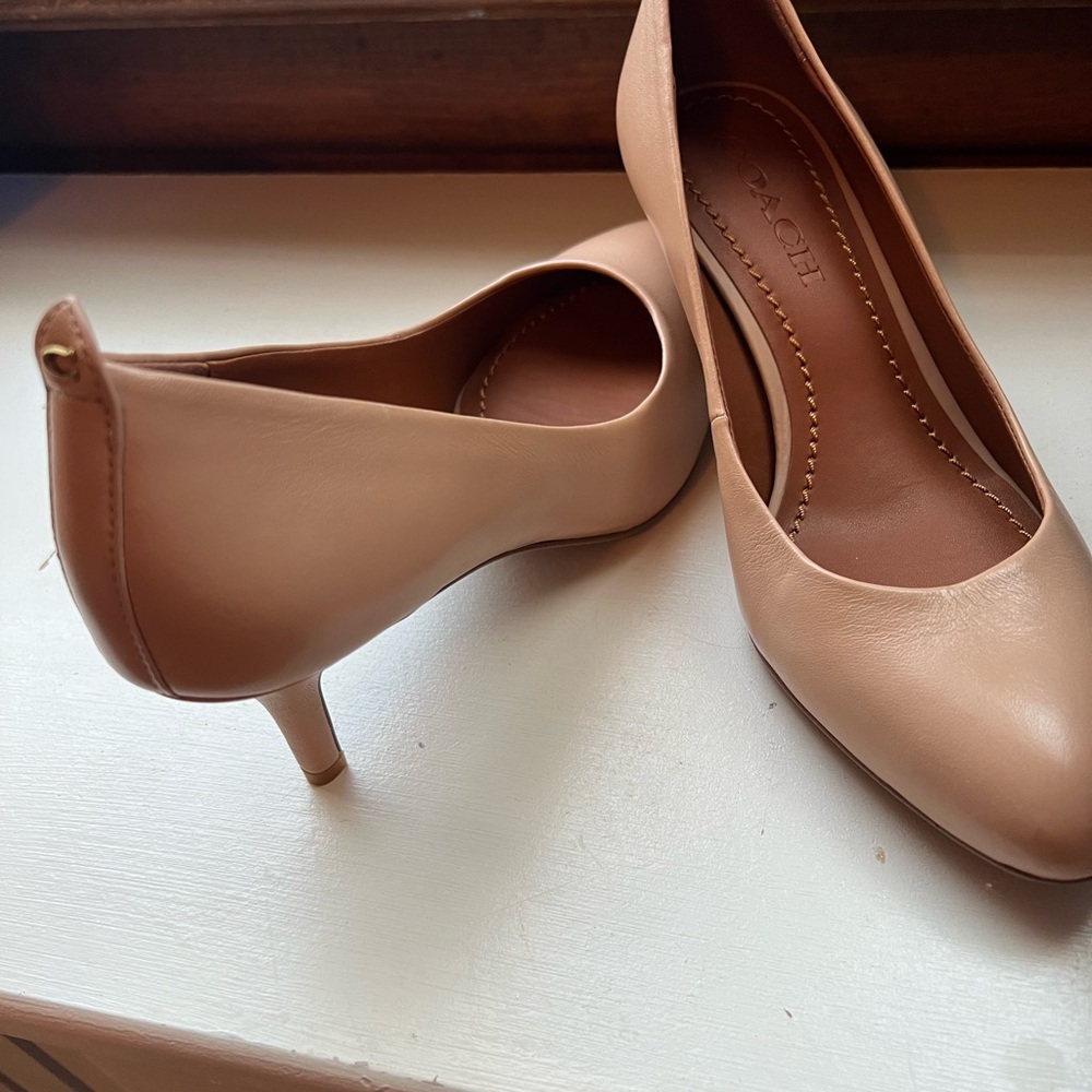 Coach Women's Nude Heels